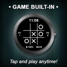 Tic Tac Toe Watch Face - Screenshot 2