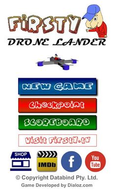 Firsty Drone Lander - Screenshot 2