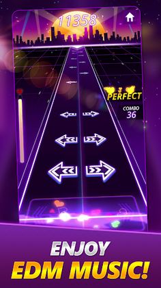 Dancing Tiles : EDM Rhythm Gam - Screenshot 2