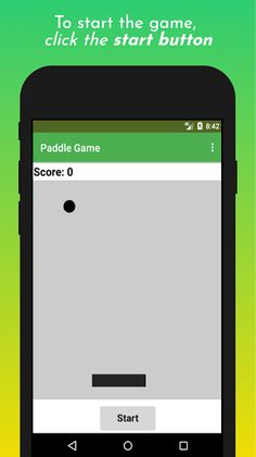 Paddle Game - Screenshot 1