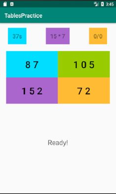 12-19 Times Tables Practice - Screenshot 1