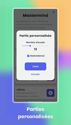 Mastermind game code breaker - Screenshot 3