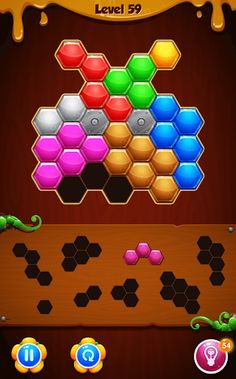 Hexagon Block Puzzle Game - Screenshot 2