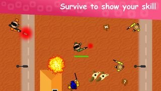 Fight Rush 2D - Shooting Game - Screenshot 2