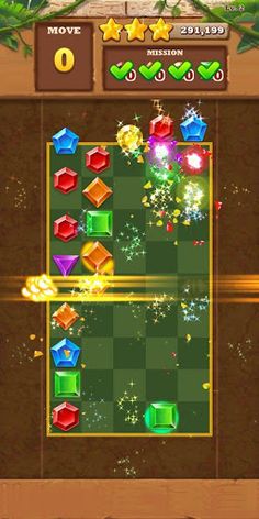 Jewels Match Puzzle Game - Screenshot 1