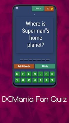 DCMania Superhero Quiz Game - Screenshot 3