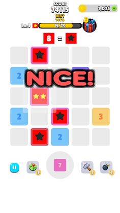 Merge Single : Number Puzzle - Screenshot 1