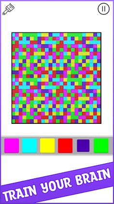 Flood Fill Tiles Color Puzzle - Screenshot 1