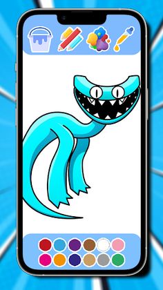 Rainbow Friends 2 Coloring - Screenshot 1