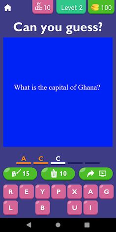 African Countries Capital Quiz - Screenshot 3