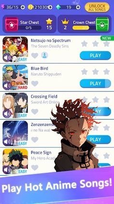 Demon Slayer Piano Tiles - Screenshot 1