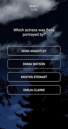 Quiz for Twilight - Screenshot 1