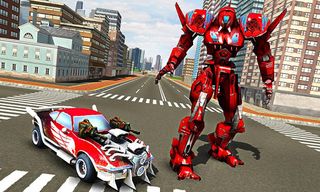 Robot Car War Transform Fight - Screenshot 2