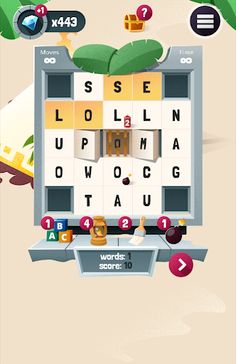 Word Crusher Quest Word Game - Screenshot 1