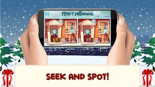 Spot 7 Difference in Christmas - Screenshot 3