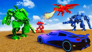 Robots War: Car Transform - Screenshot 1