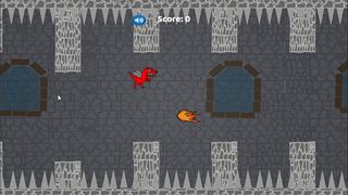 Flappy Dragon ( Red ) - Screenshot 1