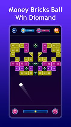Money Bricks Ball Win Diomond - Screenshot 1