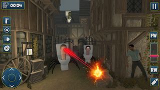 Monster Toilet FPS Survival 3D - Screenshot 1