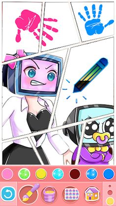 Speaker Man Drawing Coloring - Screenshot 2