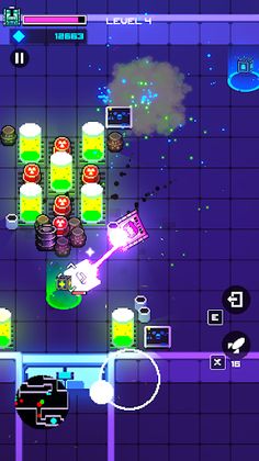 Laser Tanks: Pixel Shooting - Screenshot 4