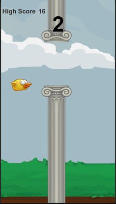 Flying Birdy - A Yellow Bird - Screenshot 1