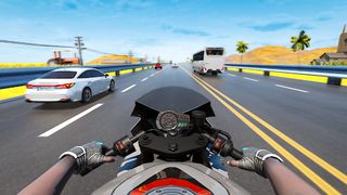 Traffic Rider Moto Bike Racing - Screenshot 2