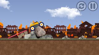 Monster Hill Climb Bulldozer - Screenshot 2