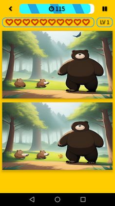Find Jungle Differences - Screenshot 1
