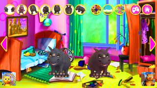 Talking Rhino Hero And Junior - Screenshot 2