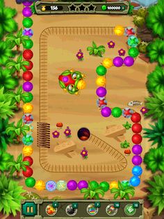 Jungle Fantasy Marble Shooter - Screenshot 1