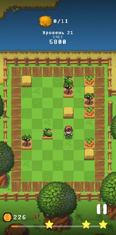 Three in a Row - Pixel Farm - Screenshot 2