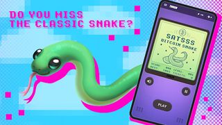 Bitcoin Snake: Earn Bitcoin - Screenshot 1