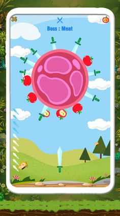 Spinning Apple Hunt - Screenshot 2