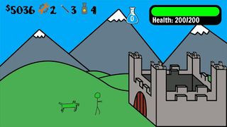 Zombie Castle Defense - Screenshot 1