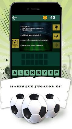4 pistas un jugador de futbol - Screenshot 1