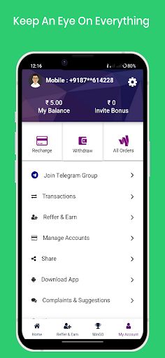 Colour Prediction App - Earn - Screenshot 2
