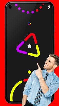 Rocket Color Spin Tapping Game - Screenshot 4