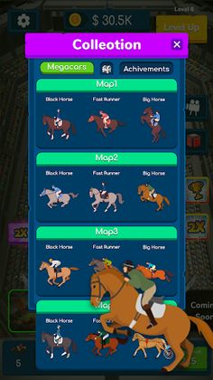 Crazy Horse Racing - Idle Game - Screenshot 2