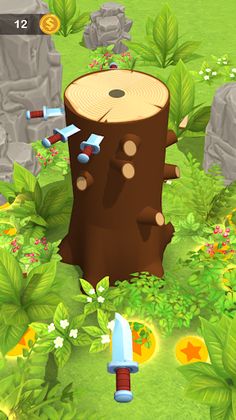 Dagger toss - Screenshot 2