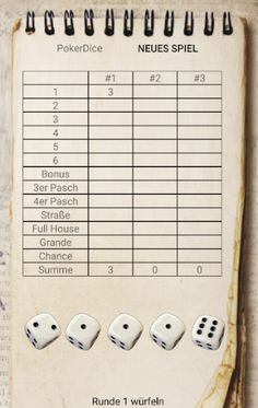 Dice Poker - Screenshot 1