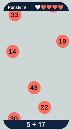 Raining Numbers - Screenshot 3