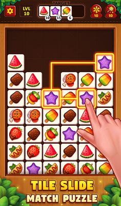 Tile Slide - Triple Match Game - Screenshot 1