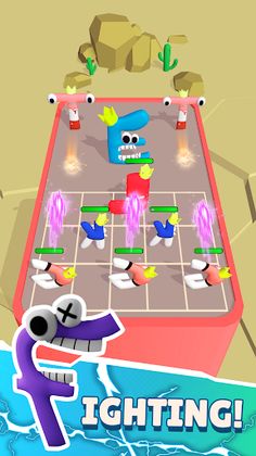 Merge Alphabet: Monster Battle - Screenshot 2