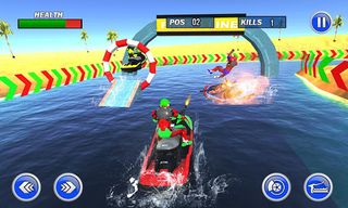 Jet Ski Boat Race Water War - Screenshot 2