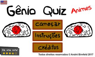 Genius Quiz Animes - Screenshot 1
