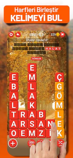 Kelime Avcısı internetsiz Oyun - Screenshot 1