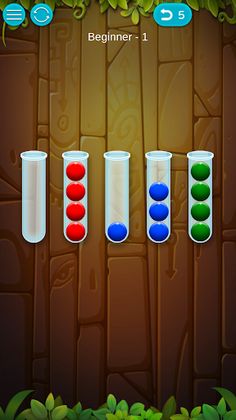 Color Bubbles sort puzzle 3D - Screenshot 2