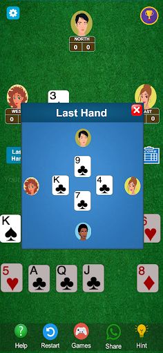 Hearts Card Game - Screenshot 2