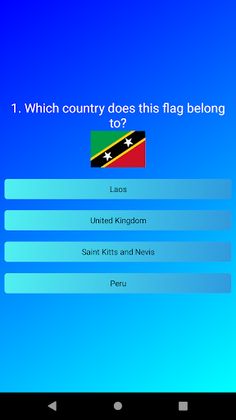 Country Quiz - Screenshot 1